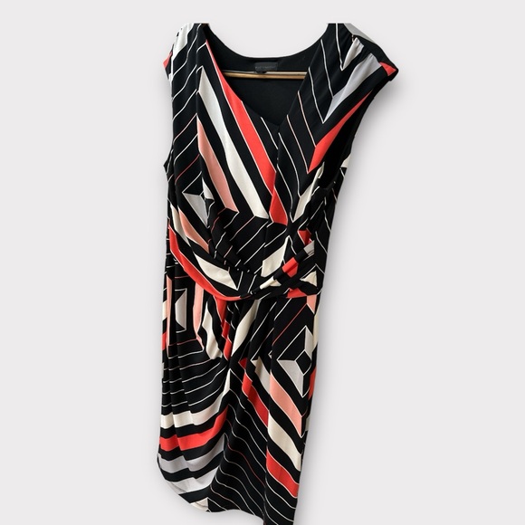 Worthington Womens Size‎ L Multi Color Sleeveless Work Career Dress - Picture 3 of 7